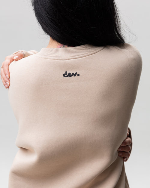 Bluza beżowa “You are absolutely right!”