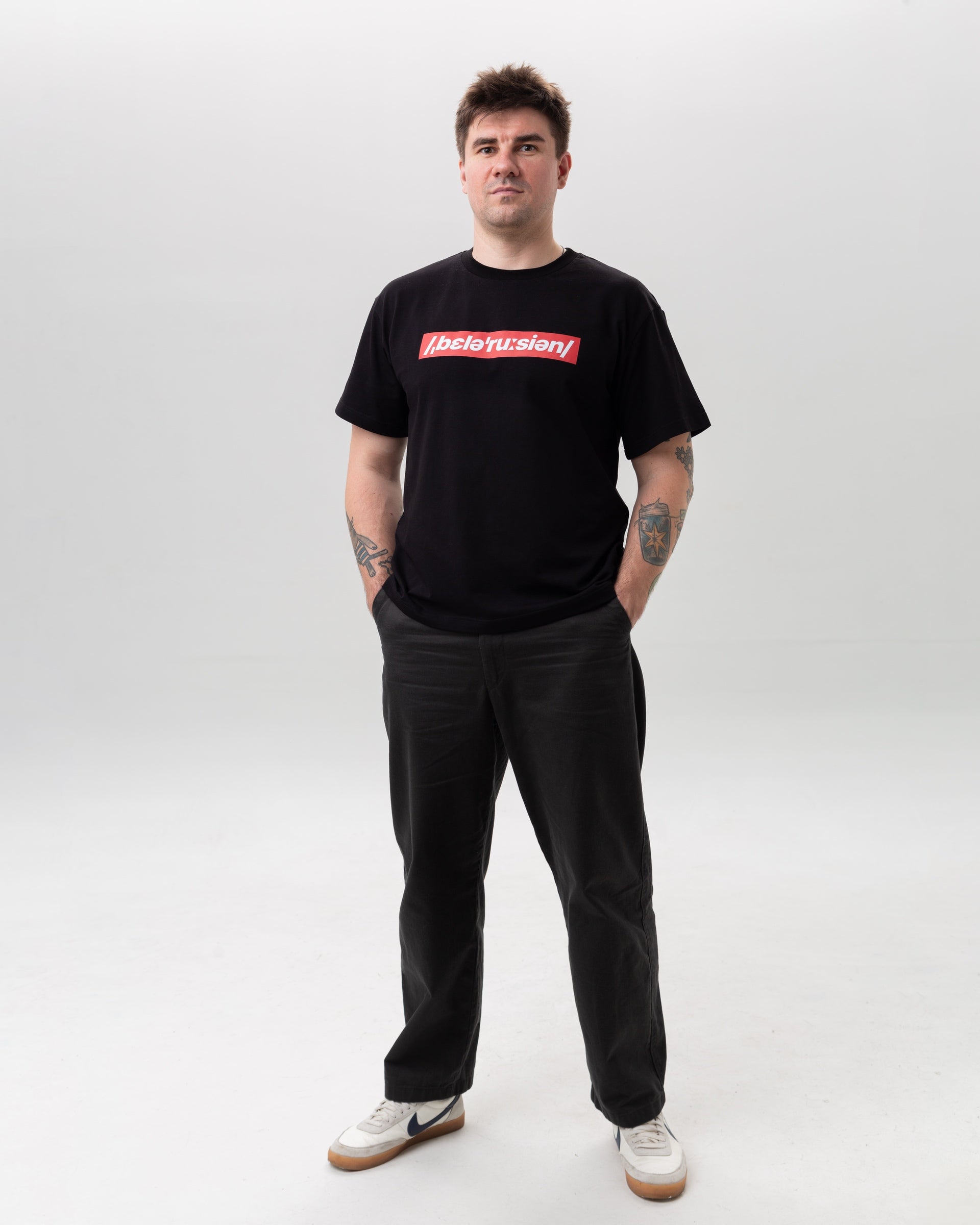 Czarna koszulka “Belarusian”