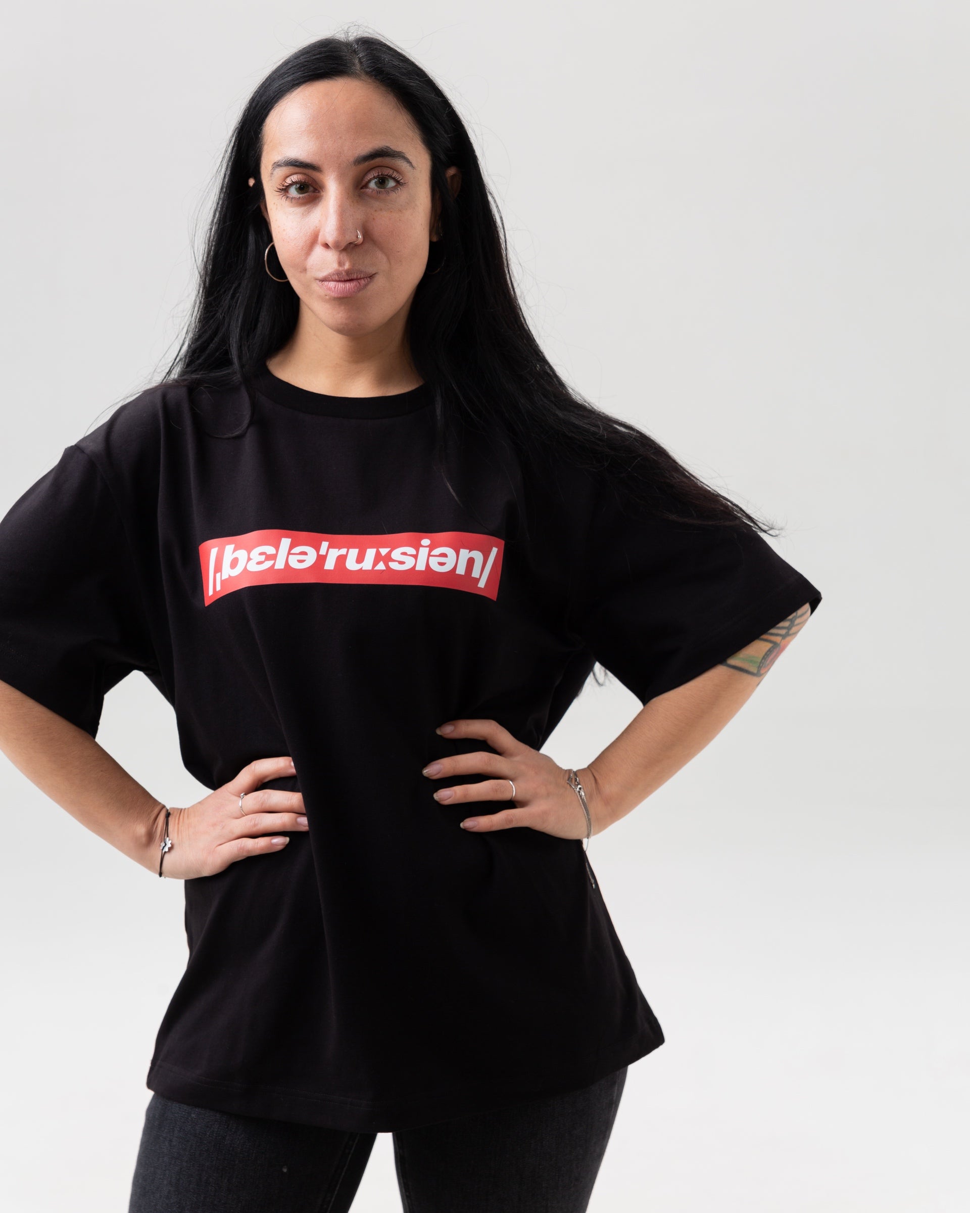 Czarna koszulka “Belarusian”