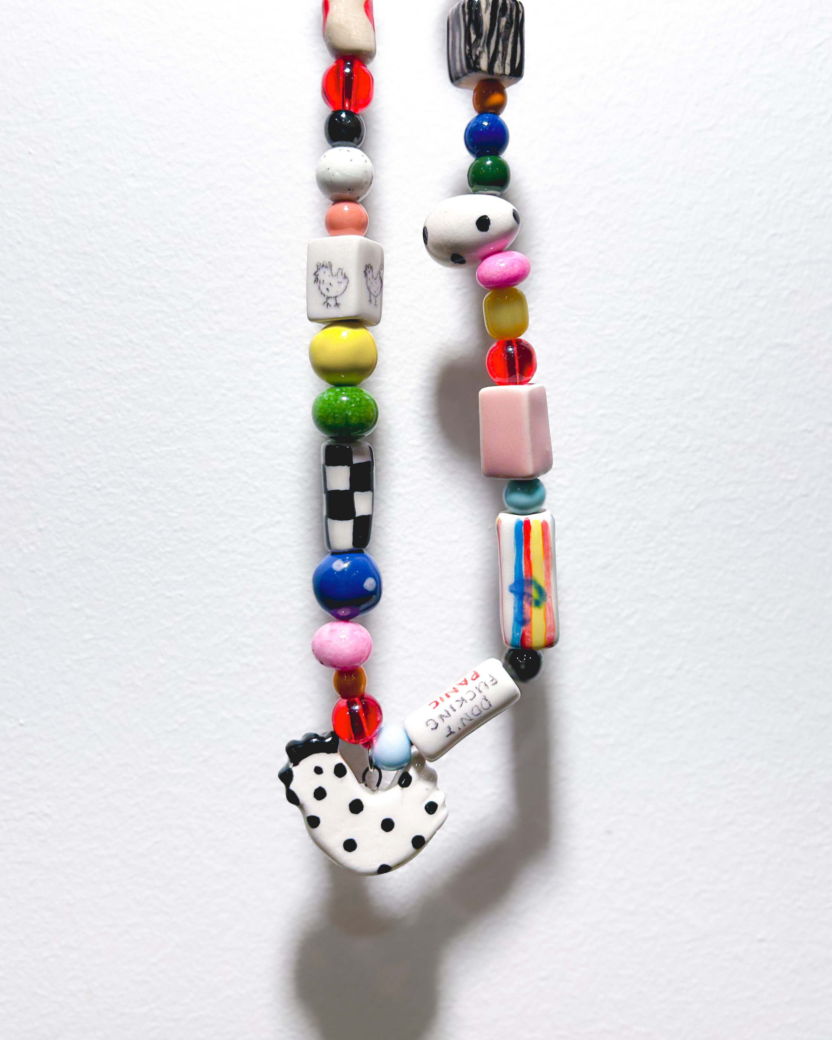 Ceramic beads “Colorful kura”