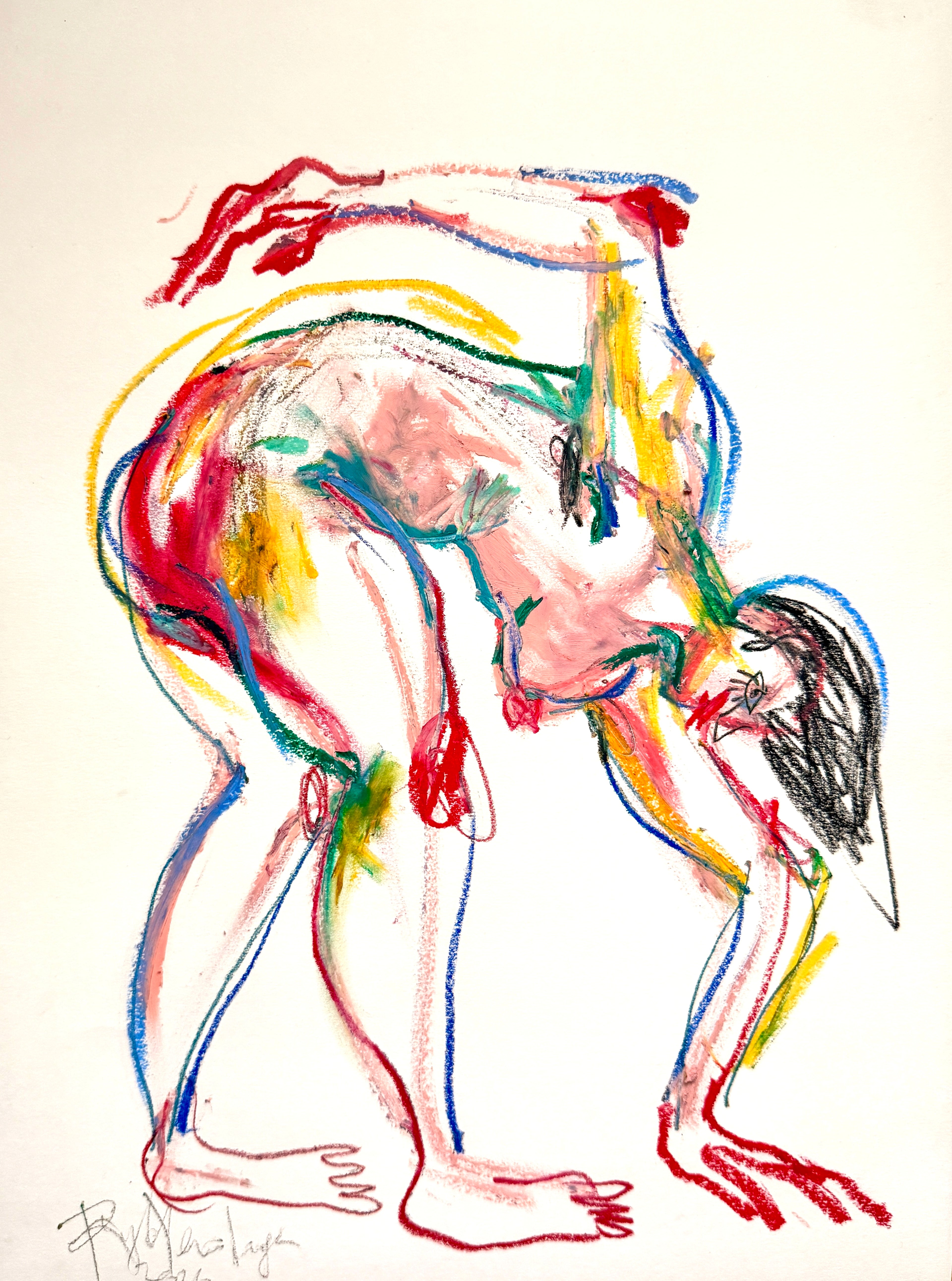 Nastya Rydlevskaya: Oryginalny szkic