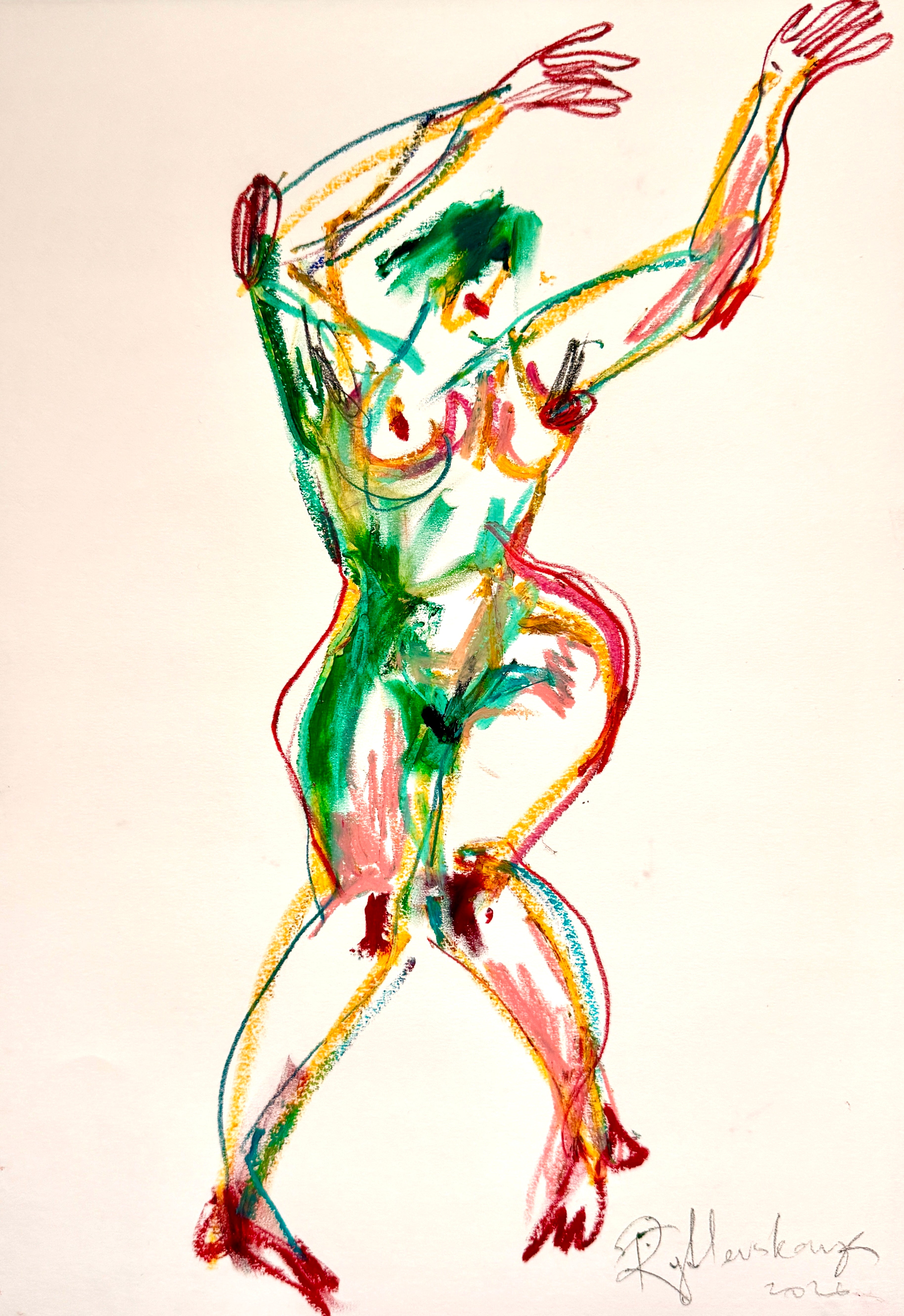 Nastya Rydlevskaya: Original Sketch