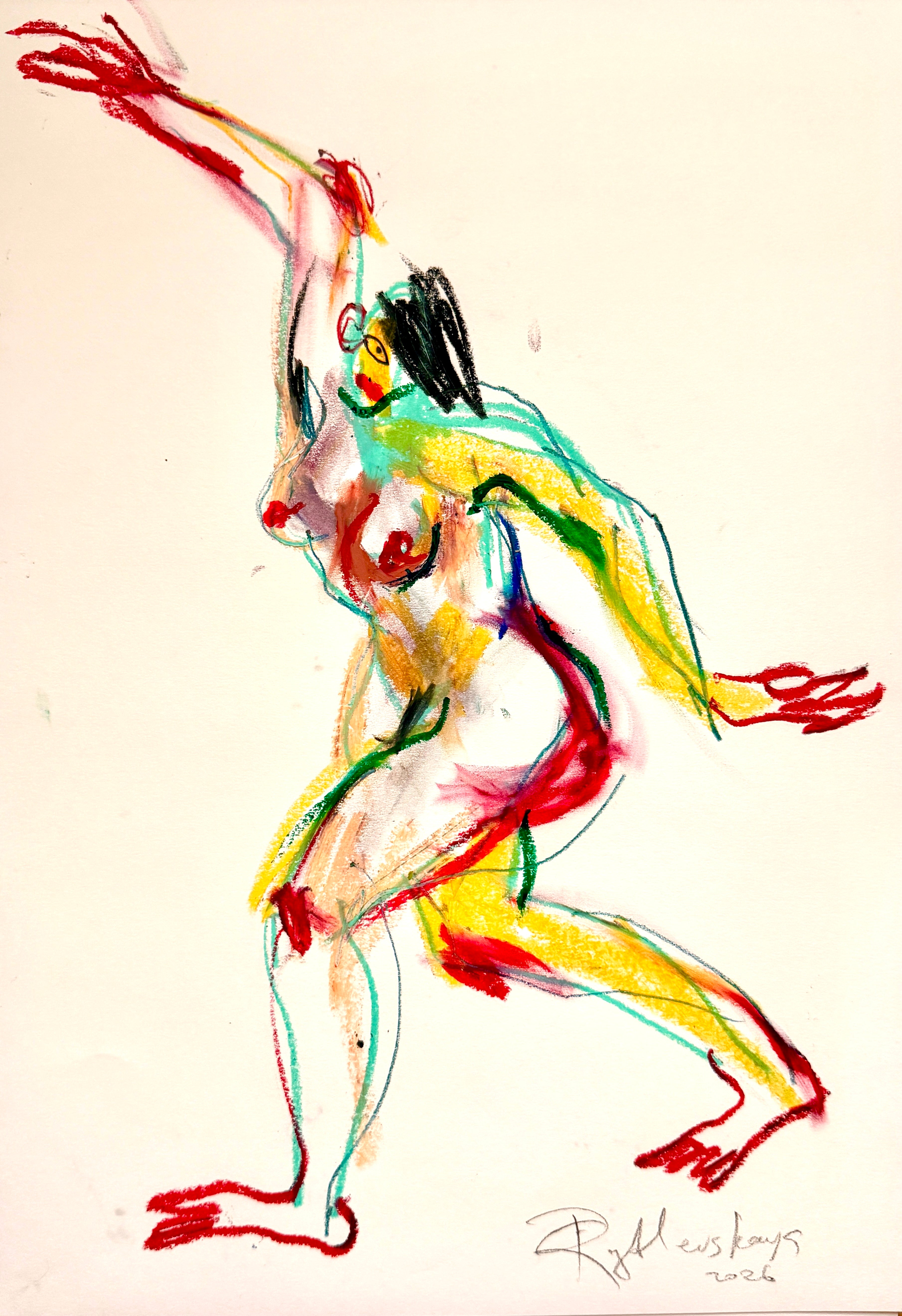 Nastya Rydlevskaya: Original Sketch