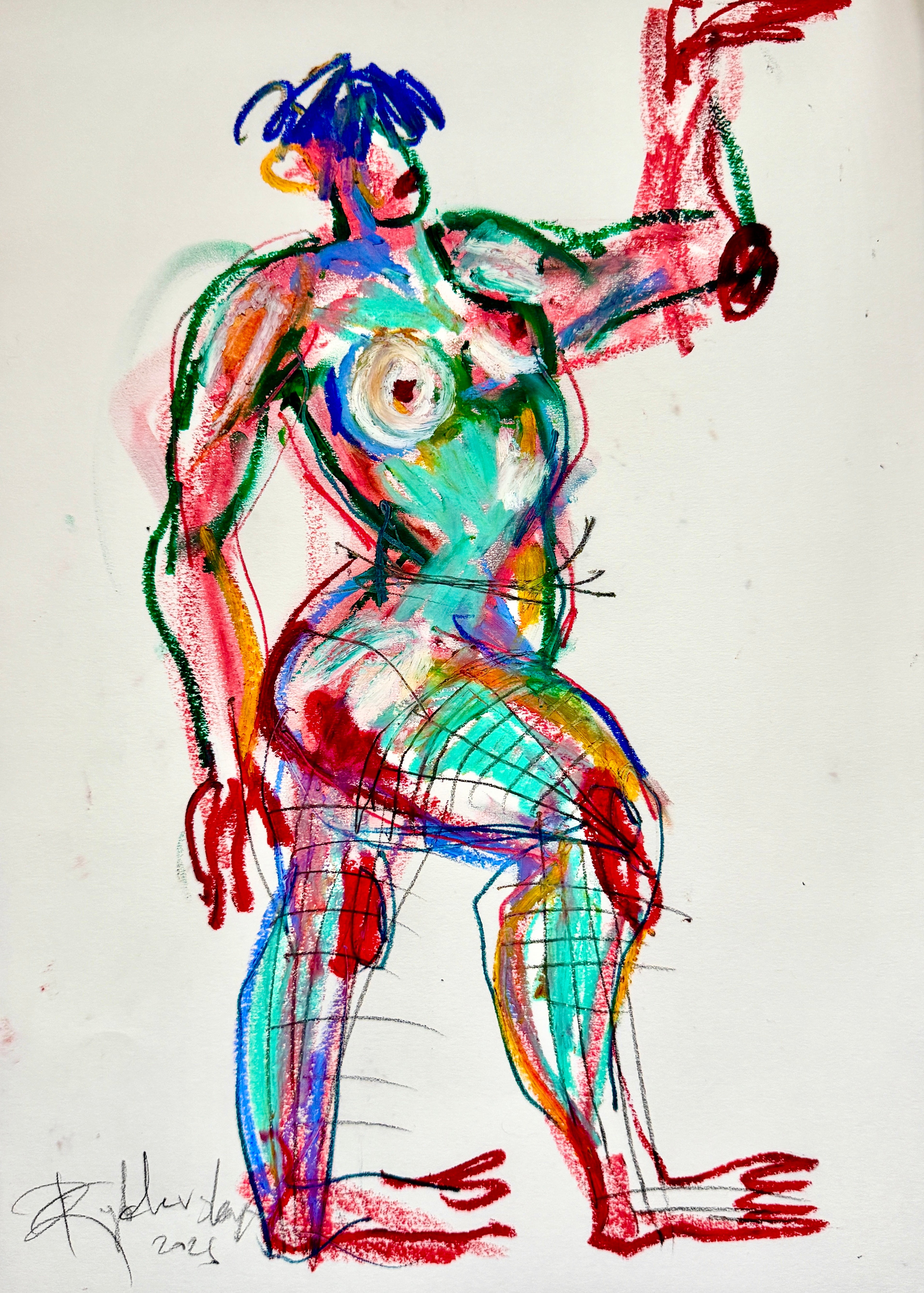 Nastya Rydlevskaya: Original Sketch