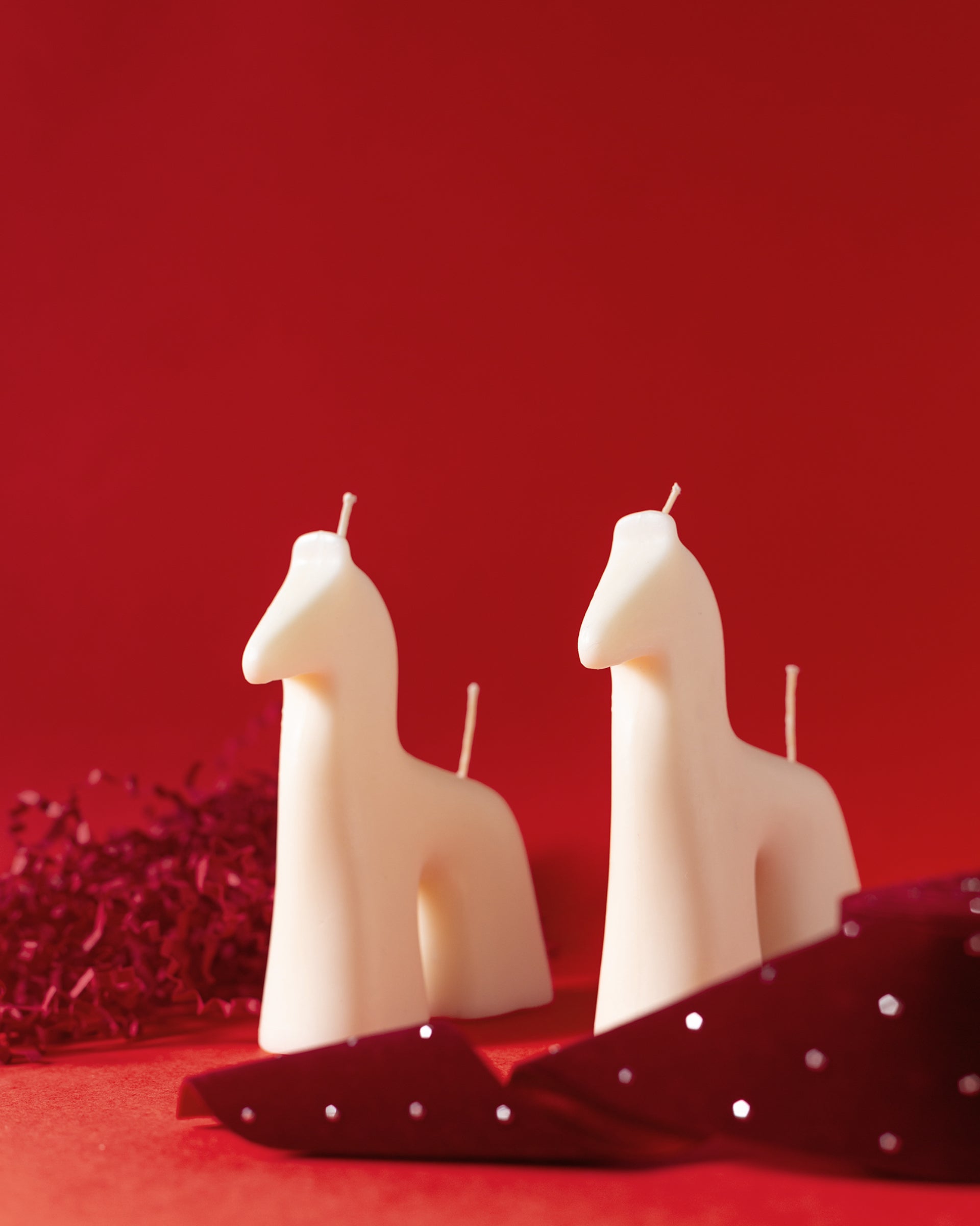 Candle set “Little horses”