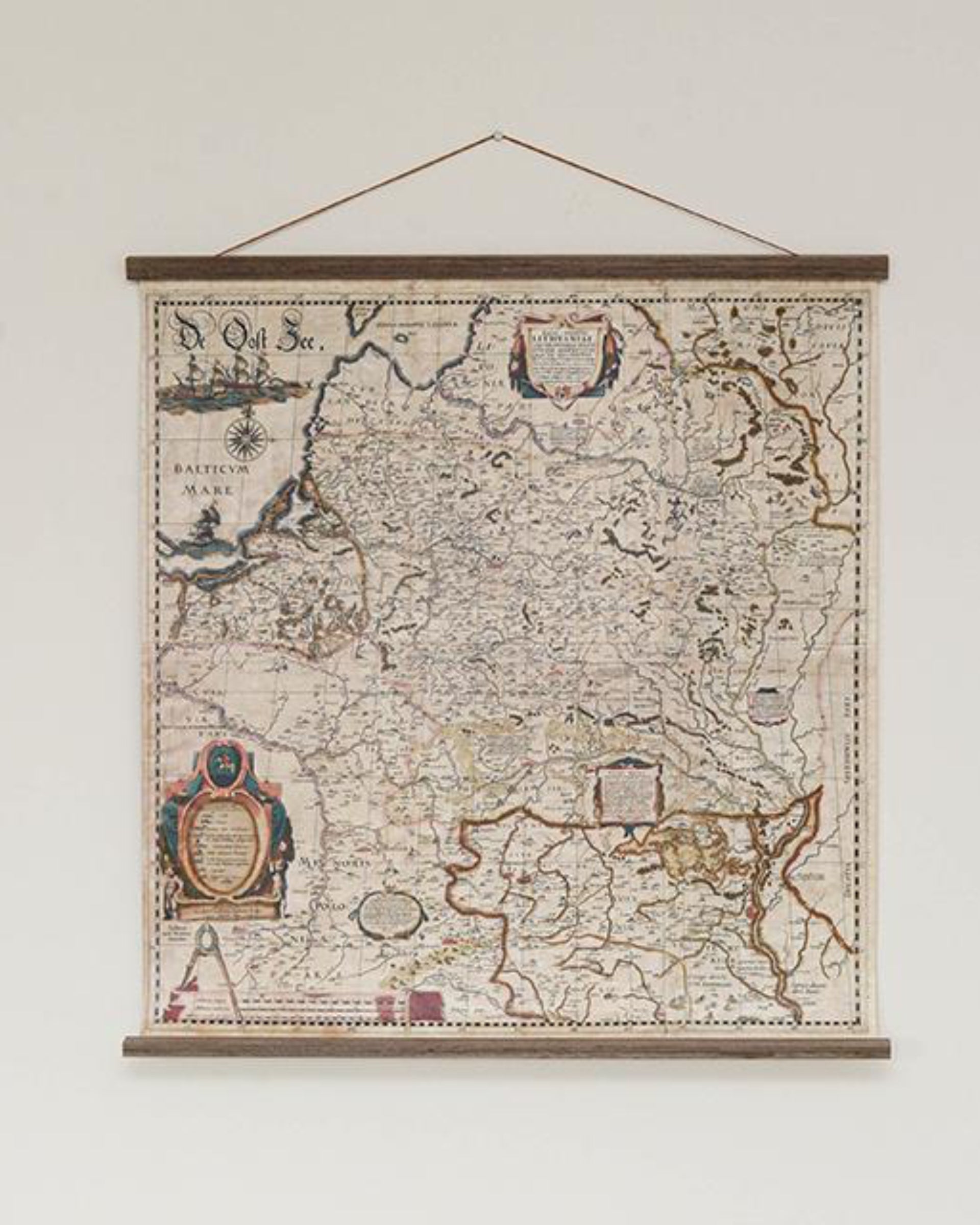 Mapa Radziwiłłów / Радзівілаўская карта ВКЛ